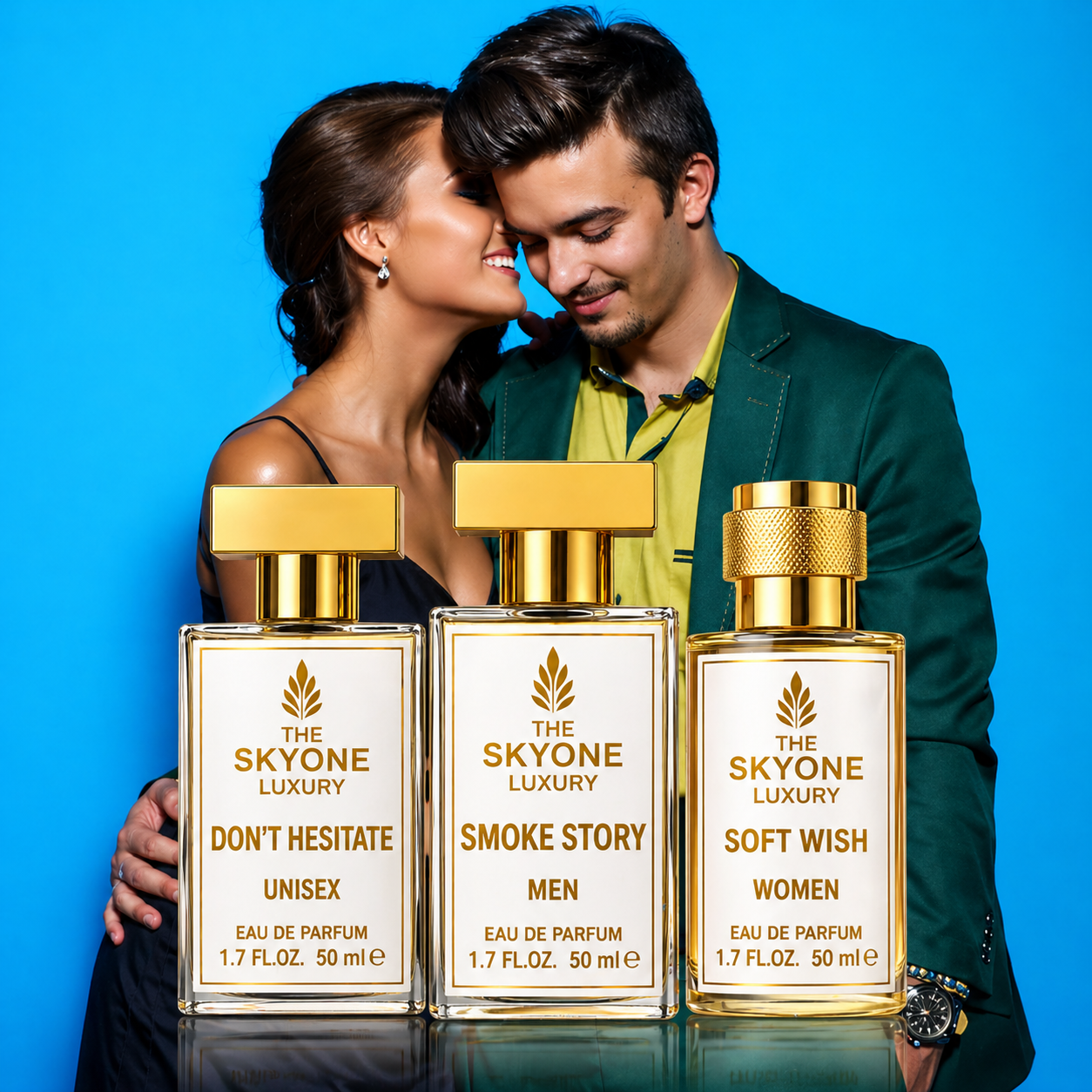 Smoke Story + Soft Wish + Don’t Hesitate – Trio Edition (3 × 50 ml EDP)
